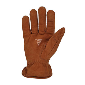 Gants en cuir véritable noir de qualité supérieure, résistants à l'usure, compatibles avec les écrans tactiles, en cachemire, pour hommes et femmes, gants d'hiver pour la conduite à moto - Product Image 4
