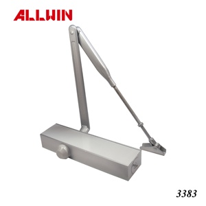 Bras standard de ferme-porte hydraulique en alliage d'aluminium de conception dissimulée moderne réglable pour l'usage d'hôtel - Product Image 6