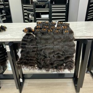 Paquetes de cabello humano vietnamita indio recto alineado con cutícula de alta demanda Cabello de alta calidad de tejido doble dibujado suave y cómodo - Product Image 5