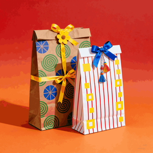 Custom Printed <b>Brown</b> Kraft <b>Paper</b> Vest <b>Bags</b> Eco-Friendly Recycled Shopping Packaging <b>Bags</b> with Logo for Retail & Wholesale - Product Image 2