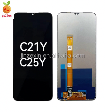 Original Lcds Pantalla for Oppo Realme C21Y Display Touch Screen Digitizer Assembly Replacement for Realme C21y C25y RMX3261 Lcd