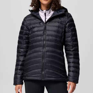 Chaqueta Bomber de Burbuja Vintage para Mujer, Talla Grande, Personalizada, Ligera, Transpirable y de Alta Calidad, con Cierre de Cremallera y Capucha - Product Image 1