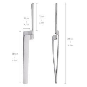 Portapapeles Articuladores Dentales, Pinzas para Papel Articulador, Herramienta Dental de Precisión para Articulación, Aprobado por ISO - Product Image 2