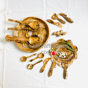 Ensaladera desechable ecológica de alta calidad y Plato de frutas acabado pulido mesa de resina para servir para fiestas - Product Image 2