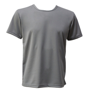 T-shirt de sport unisexe à manches courtes et col rond, séchage rapide, pour course à pied et marathon, broderie personnalisée du logo OEM, fabriqué en Chine par BD. - Product Image 2