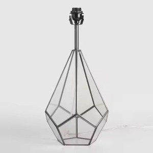Terrarium en métal de luxe, support de plantes en verre, élégante boîte de présentation pour jardin d'intérieur, décoration de la maison - Product Image 3