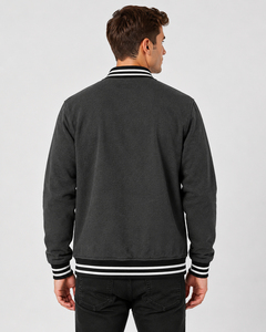 Fashion Forward <b>Long</b> Canvas Varsity <b>Jacket</b> Built Premium Softness Durable Structure Waterproof Breathable for Modern Casual - Product Image 5