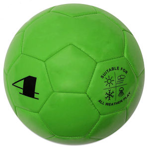 ลูกฟุตบอลสีเขียวคุณภาพสูง ขนาด 3 4 5 ผลิตจาก PU และยาง สำหรับใช้ในการเล่นกีฬา - Product Image 2