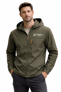 Veste coupe-vent imperméable et respirante légère personnalisée pour hommes, nouvelle collection de vestes de pluie pour l'extérieur - pour la randonnée - Product Image 6