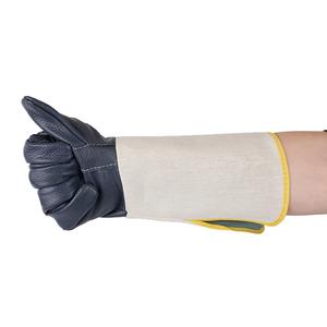 TIG Welding Glove Work MIG Sheep Skin Leather TIG Argon <b>Arc</b> Soft Goat Leather <b>Welder</b> Work Glove - Product Image 2