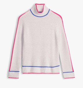 Pull en maille côtelée verticale pour femme - Pull d'hiver amincissant - Pull doux et chaud de couleur unie pour femme - Respirant - Product Image 1