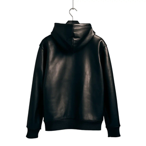 Ropa Urbana, Producto Nuevo de Primera Calidad para Hombre, Chaquetas de Cuero con Capucha y Cierre, Hechas de Cuero Vacuno, Ajuste Perfecto, Diferentes Tallas y Diseños - Product Image 6