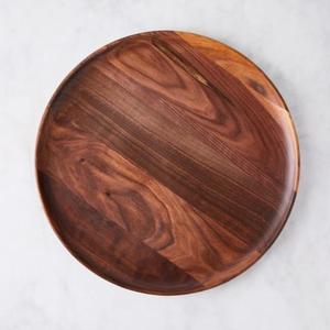 Plateau de service traditionnel en bois avec poignées pour servir le petit-déjeuner et décorer la table à manger - Product Image 1