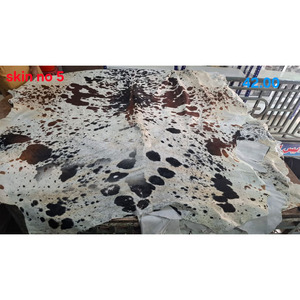 Real Animal Premium Touch Natural Cow Skin Hide Genuine Hair On Leather Rug <b>Large</b> Size Luxury Living Room Floor Decoration Mat - Product Image 2