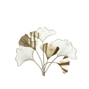 Nouveauté : Sculpture murale en fil métallique décorative, design moderne, motif floral, pour la maison, en fer, taille personnalisable - Product Image 5