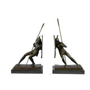 Handmade Metal Bookends Artistic Decorative <b>Book</b> Ends Holder for <b>Study</b> Room Interior Styling Gold-Plated Polished Sculpture - Product Image 1