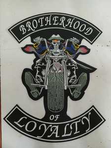 Écusson thermocollant personnalisé brodé « Live To Ride » en tissu tissé irrégulier, badge décoratif pour vêtements - Product Image 2