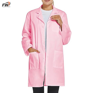 Prix de gros : Tenue médicale pour femme, Blouse chirurgicale, Blouse de laboratoire avec poches, Tenue dentaire, Uniforme vétérinaire, Articles d'allaitement doux - Product Image 3