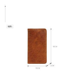 Portefeuille en cuir durable de haute qualité, organisateur de poche multifonctionnel tendance, portefeuille de voyage personnalisable unisexe - Product Image 6