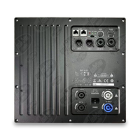 Module d'amplificateur de plaque actif Getshow G1204 avec entrée micro ligne, contrôle RS485, Powercon, 1200W, AC 220-240V pour système de sonorisation PA