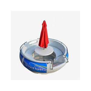 Bateaux donut BBQ au design circulaire unique pour le divertissement aquatique - Product Image 4