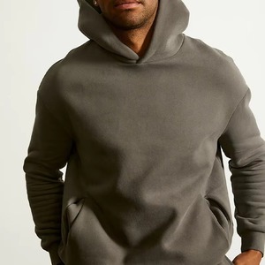 Sweat-shirt à capuche oversize pour homme en jersey, style streetwear, avec poches, en coton anti-rétrécissement, décontracté, hiver, 370g, numérique - Product Image 3