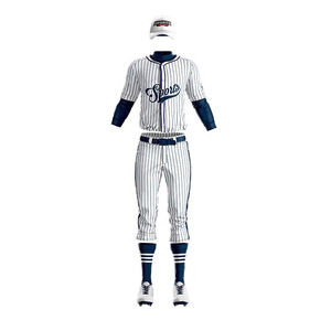 Ensemble d'uniformes de baseball de haute qualité, nouveau design, pour équipes, vente en gros et prix bas, vêtements d'entraînement en plein air pour baseball et softball - Product Image 2