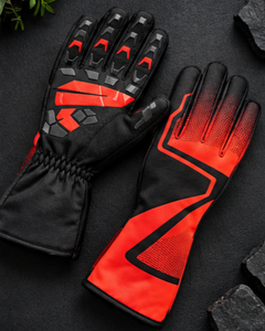 Guantes de Carreras de Dedo Completo, de Poliéster y Algodón, Impermeables, Ligeros, Antideslizantes, con Cierre de Gancho y Bucle, Unisex, para Invierno y Actividades al Aire Libre, con Paneles - Product Image 2
