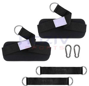 Correas de Neopreno de Alta Calidad para Barra de Dominadas - Correas Ajustables con Soporte para Codos para Entrenamiento en Casa o Gimnasio - Product Image 4