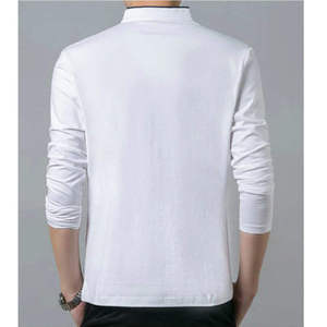 Premium Quality <b>TITAN</b> TREAD WEAR <b>Men's</b> Heavyweight Long Sleeve Button-Up T-Shirt Custom Logo Photo Print Quick Dry - Product Image 2