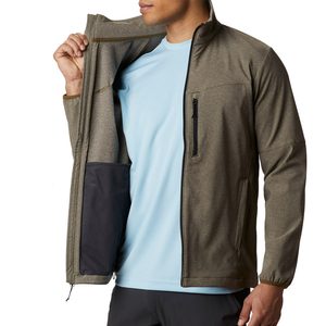 Nouvelle Arrivée Veste Softshell Homme Hiver en Toile et Peau de Veau avec Col Montant en Fourrure de Mouton, Imperméable et Respirante, Modèle 2026 Tendance - Product Image 2