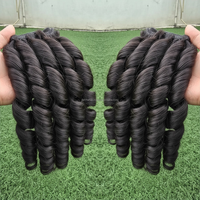 Extensions de Cheveux Bouclés de Luxe Beauty Hair Love Fumi, Double Trame, 100% Cheveux Vierges Remy Indonésiens, Résistantes à la Chute