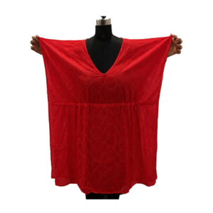 Kaftán de Algodón 100% para Mujer, Ropa Casual de Playa, Fabricante OEM ODM de Marca Privada al Mejor Precio - Product Image 1