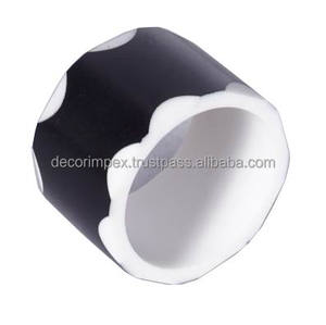 Wooden Napkin Ring Handmade Round Wedding Table Decorative Napkin Holder for Hotel Dining & Party Use - Product Image 4