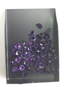 Ametista Africana Natural, Corte Pera de 8x6MM, Color Morado, Gema Suelta de la Mejor Calidad para Joyería - Product Image 4