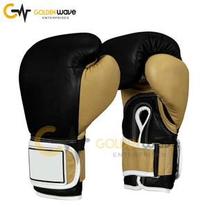 Gants de boxe de haute qualité en cuir de vachette d'origine avec logo personnalisé GW-SW-002 - Product Image 4