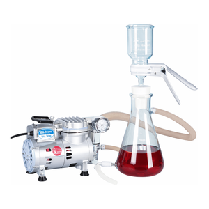 Kit de filtration sous vide en verre borosilicate 300 ML/47 mm avec pompe sans huile 105 Mbar - Product Image 1