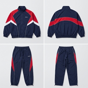ชุดวอร์มฟุตบอลแบบกำหนดเอง 3 ชิ้น เสื้อแจ็คเก็ต เสื้อกั๊ก กางเกง ชุดทีม - Product Image 4