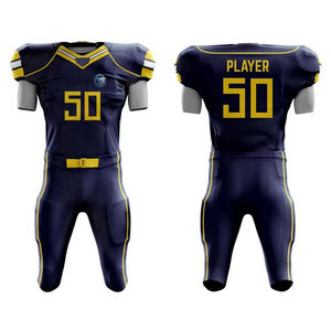 2026 Custom Made Best <b>Selling</b> American Football Uniform New Design Customized Logo American Football Uniform - Product Image 1