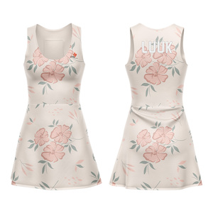 Robe de tennis et de golf pour femmes, sans manches, col rond, respirante, entièrement personnalisable, imprimée numériquement - Product Image 4