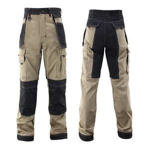 Pantalon cargo décontracté en toile pour homme, personnalisable en gros, résistant à l'eau, durable, multi-poches, pour usage extérieur - Product Image 6
