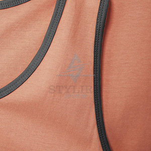 Top Selling Men's Compression Tank Top Latest Collection Workout Fitness Bodybuilding <b>Running</b> 3D Stringer Gym Vest <b>Singlet</b> - Product Image 4