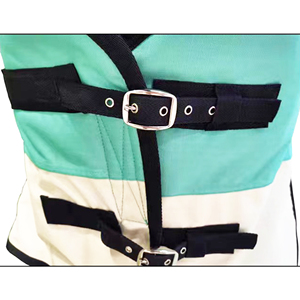 Couverture d'hiver pour cheval, couverture imperméable matelassée avec cache-cou amovible - Product Image 5