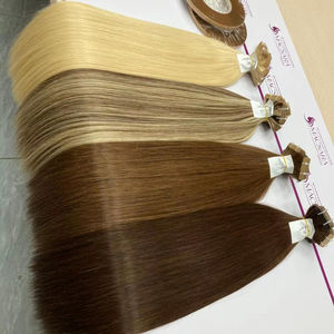 Les Meilleures Ventes de Bundles de Cheveux Humains Lisses en Bande, Couleur Piano Vietnamienne, Cuticules Alignées, Prix de Gros - Product Image 1