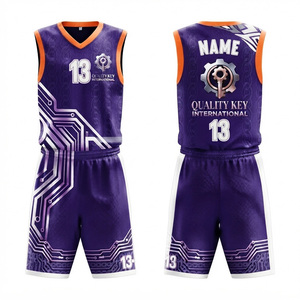 Vêtements d'équipe respirants et vêtements de sport, uniforme de basket-ball, vêtements et tenues athlétiques personnalisés, uniforme de basket-ball - Product Image 6
