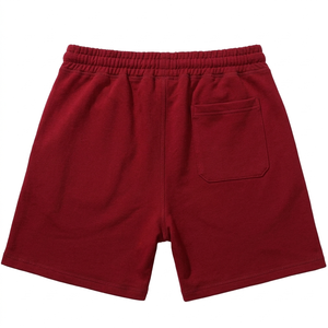 Pantalones Cortos de Felpa para Hombre, Estilo Casual, 100% Algodón, Felpa Francesa, Transpirables, Hasta la Rodilla, con Cordón y Bolsillo - Product Image 2