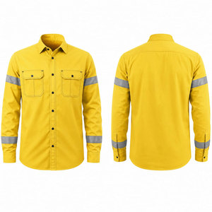 High Quality China Manufacture FRC <b>Shirt</b> Antistatic Workwear FR Work <b>Shirts</b> Wholesale Flame Retardant Clothing - Product Image 1