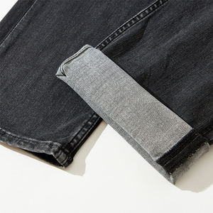 MEESAM LEATHER HOSIERY Jeans de Mezclilla para Hombre y Mujer, 100% Algodón, Secado Rápido, Estilo Vintage, Corte Regular, Casual, Lavado, Rectos, Cintura Alta - Product Image 2
