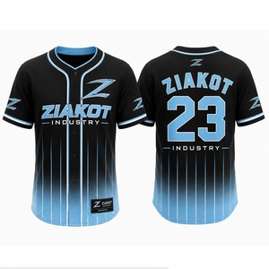 Camiseta de Béisbol Personalizada, ZIAKOT INDUSTRY Pakistán, Uniforme de Béisbol, Camiseta Sublimada, Ropa Deportiva al por Mayor, Fabricante OEM - Product Image 4