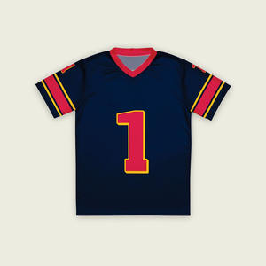 Jersey de Fútbol Americano Personalizado Premium para Mujer, Unisex, Cuello en V, Transpirable, Ropa Deportiva de Poliéster, Fabricante Mayorista OEM, EE. UU. - Product Image 2